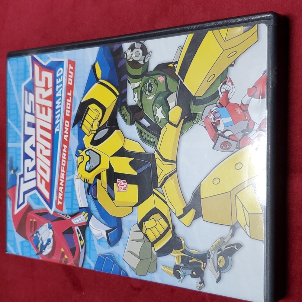 Transformers Animated Transform and Roll Out DVD